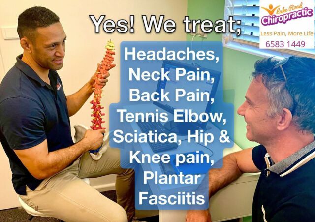 We treat Neck, shoulder, elbows, wrists, ankle or back pain, Pins and needles, sciatica, numbness or tingling. Dr Regan, Chiropractor, is trained to do so much more than just adjust the spine! Doctors of Chiropractic are trained to realign the body to help gain optimal nervous system and joint function. We also have Acupuncture, massage and Psychotherapy available. Call us on 65831449 or book online www.lakeroadchiro.com.au #LakeRoadChiro #PortMacquarieChiro #Acupuncture #ChineseMedicine #Massage #Psychotherapy